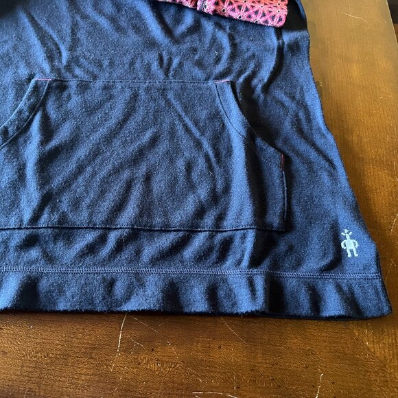 Smartwool Women's Thermal Merino Wool Drape Neck Hoodie Medium - Picture 5 of 9